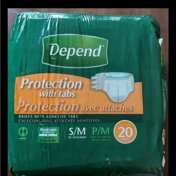Depend Medium Incontinence Pants, 20 Count - 1 Pack NWT - Picture 4 of 4